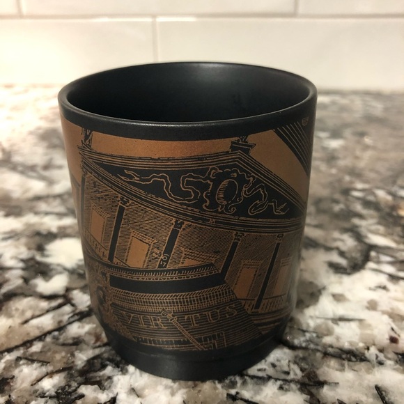 Andrea Palladio Black Bronze 16th Century Italian Architect Coffee Tea Mug - Picture 4 of 12